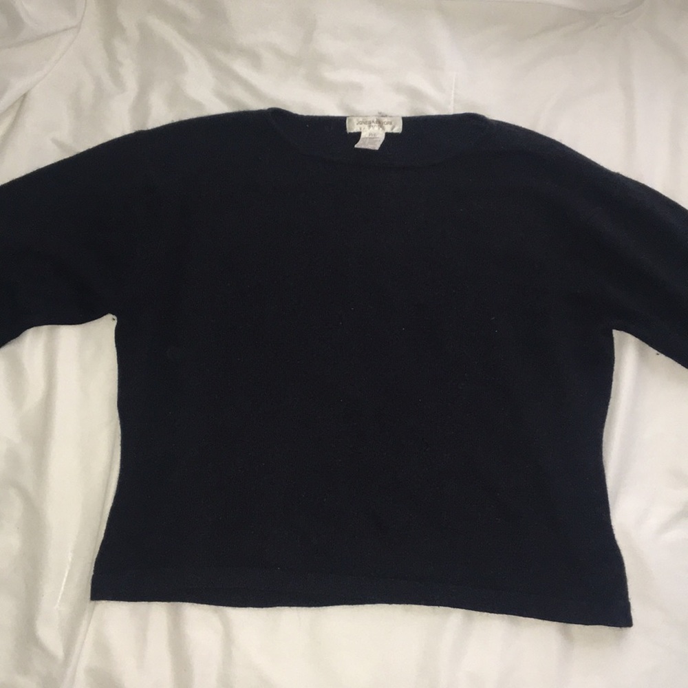 Black long sleeve sweater